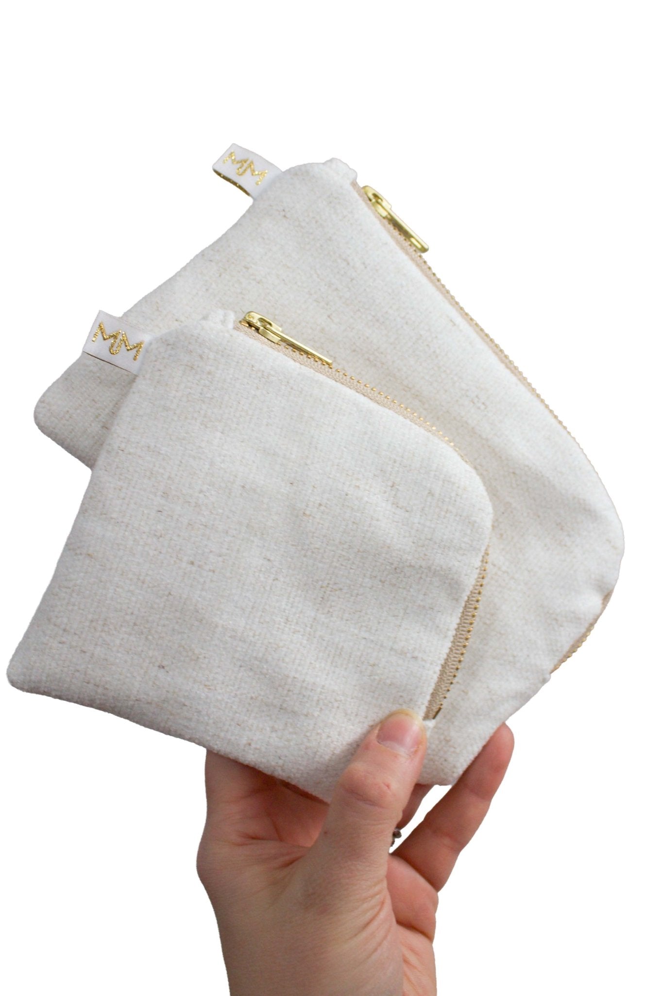 Ivory Heirloom Duo Pouch Set - Modern Makerie