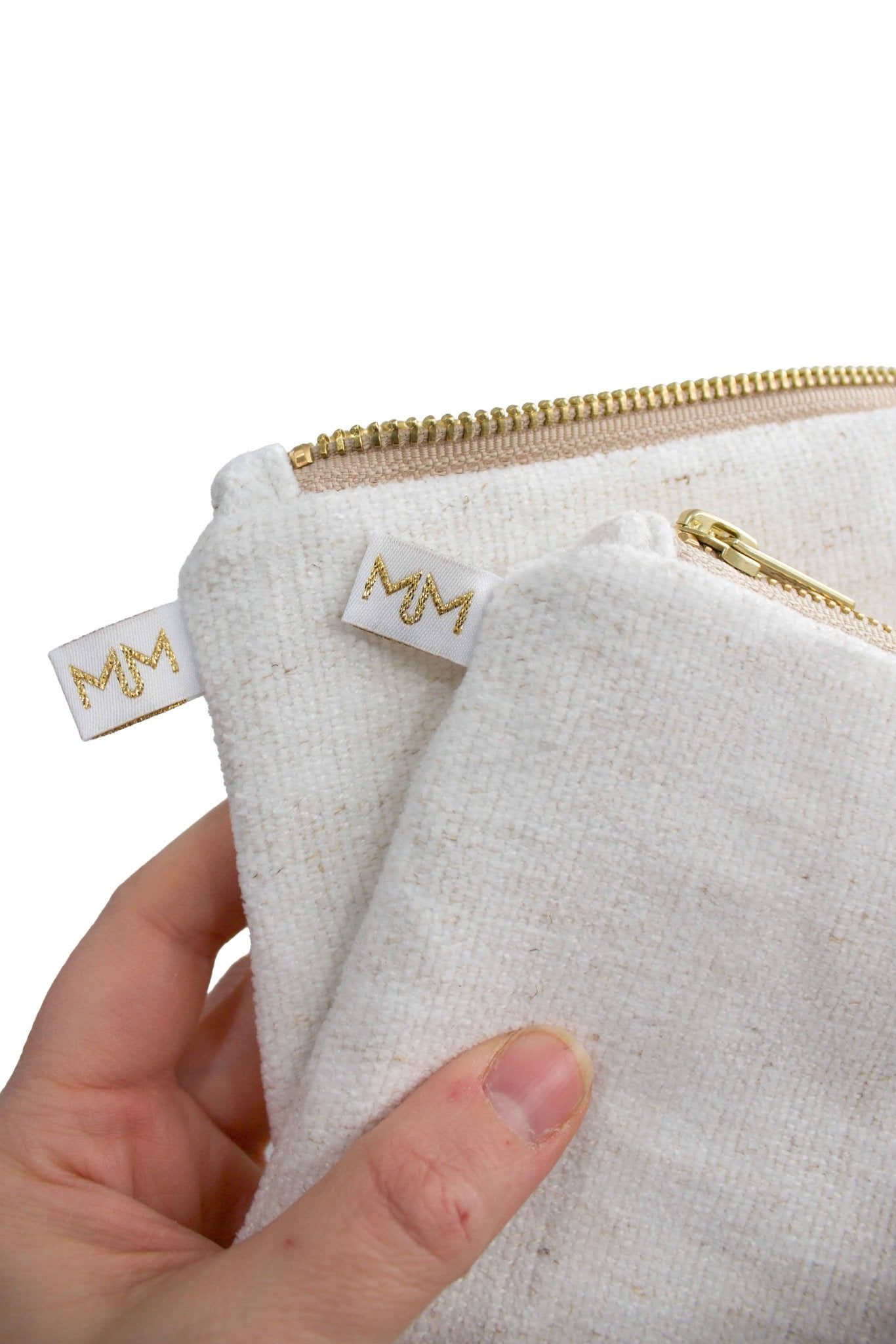 Ivory Heirloom Duo Pouch Set - Modern Makerie