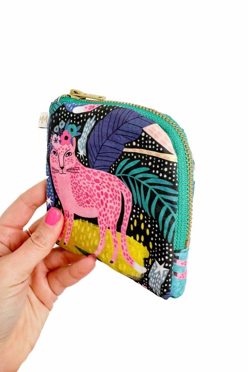 Jungle Leopard Mini Travel Pouch - Modern Makerie