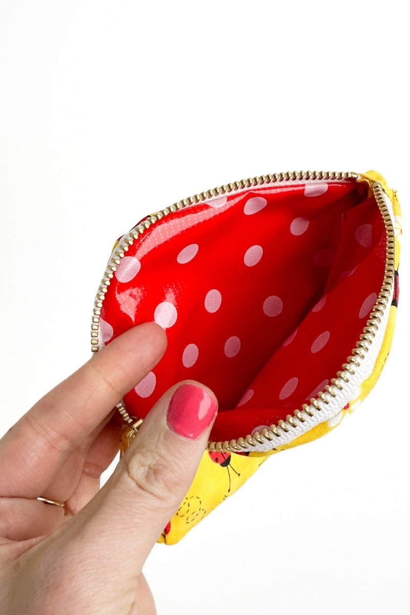 Ladybug "Love Bug" Mini Travel Pouch - Modern Makerie