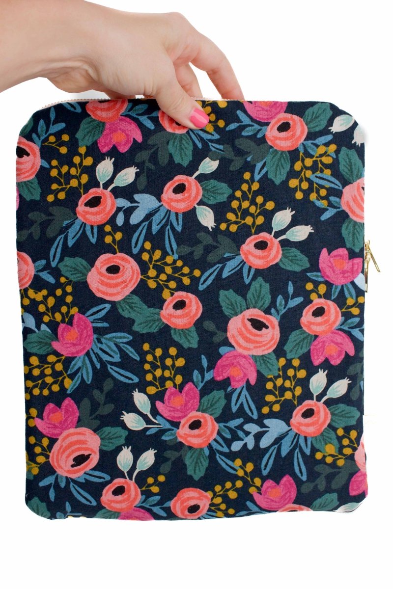 Menagerie Canvas 12.9" Device Tablet Sleeve - Modern Makerie