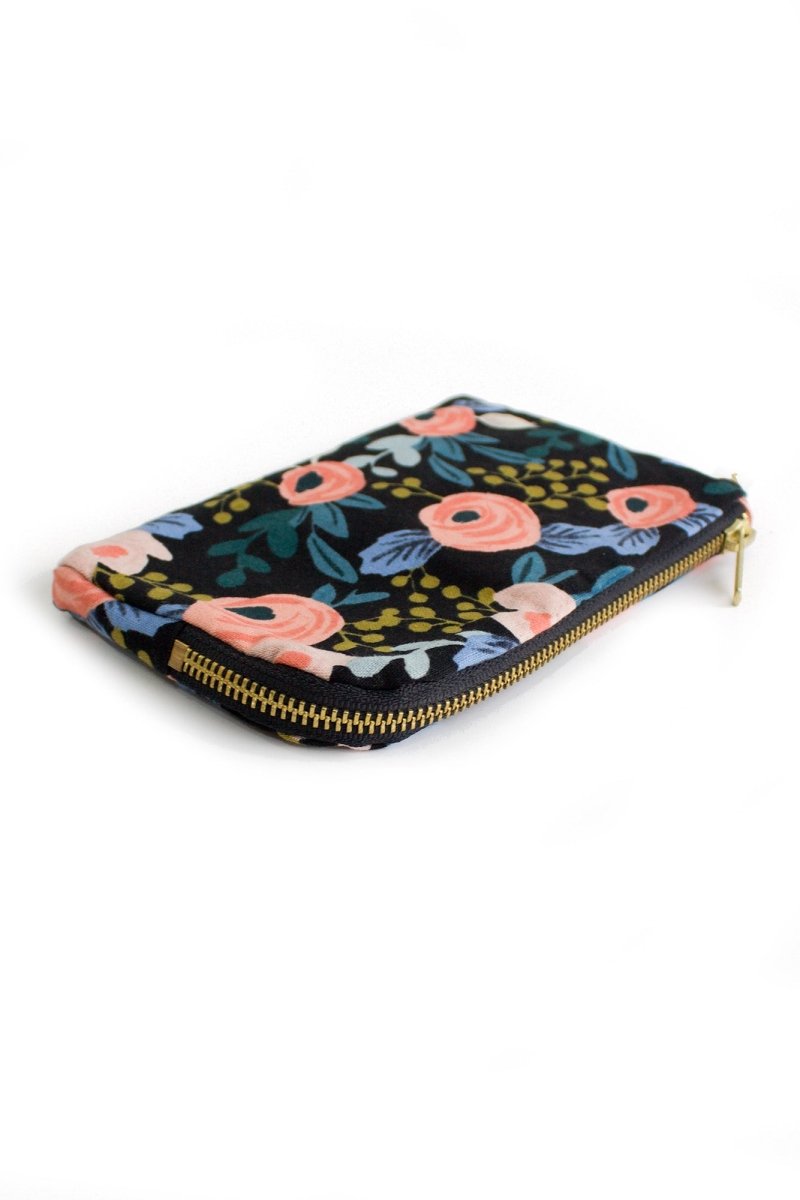 Midnight Garden Everyday Essentials & Makeup Pouch - Modern Makerie