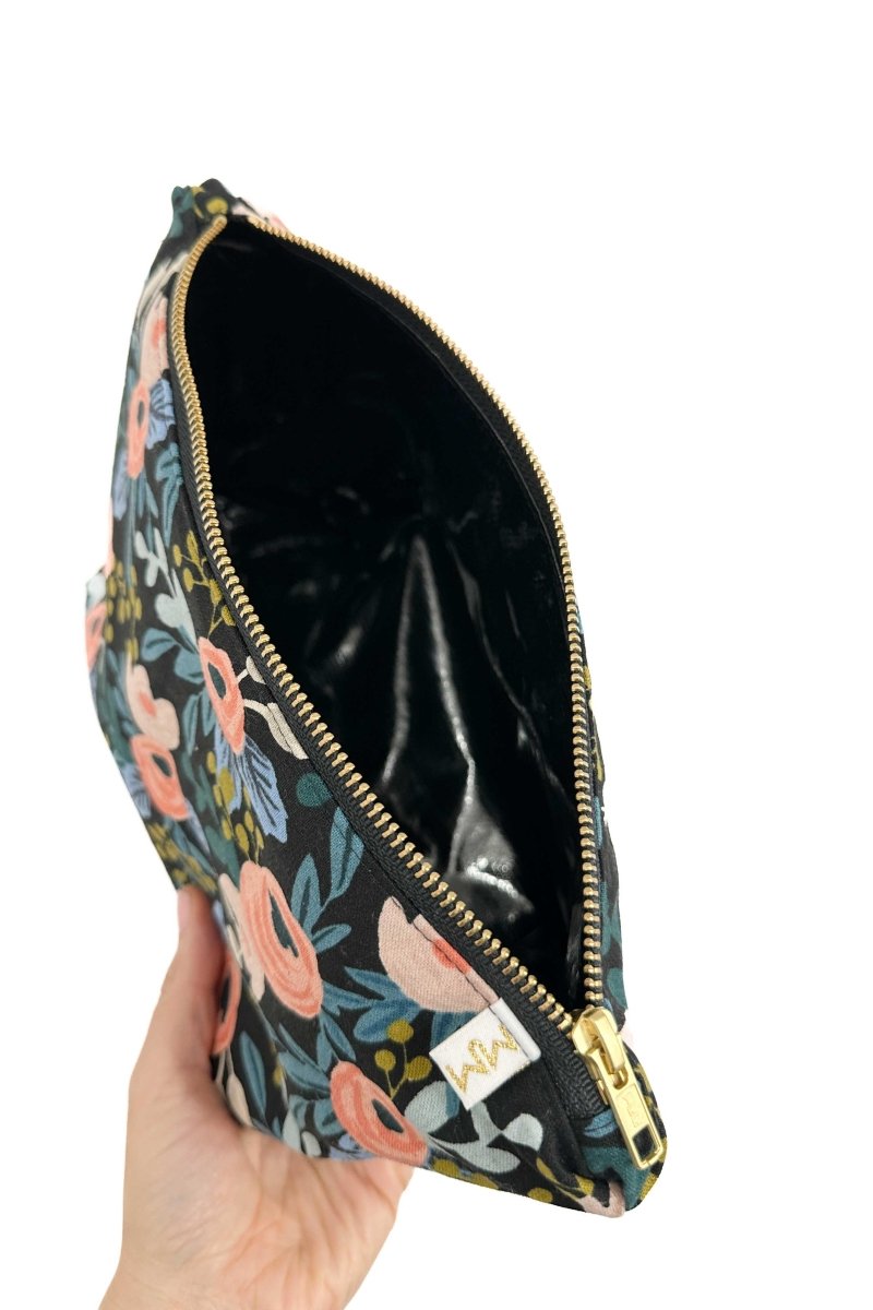 Midnight Garden Maxx Cosmetic Bag - Modern Makerie