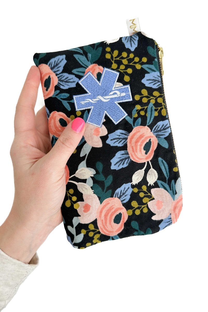 Midnight Garden Everyday Plus First Aid Pouch with Mesh Pockets - Modern Makerie