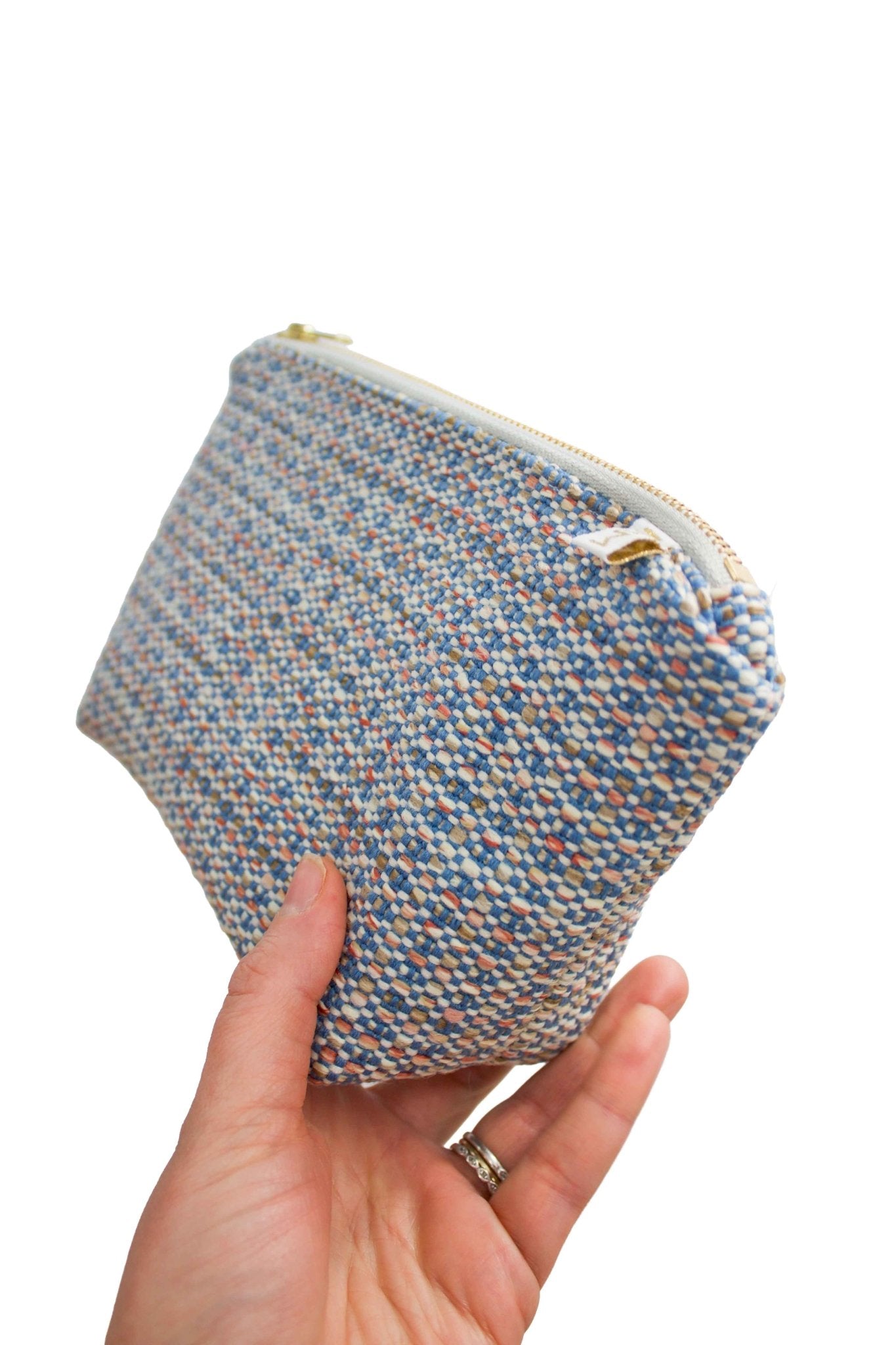 Mingled Blue Upcycled Mini Maxx - Modern Makerie