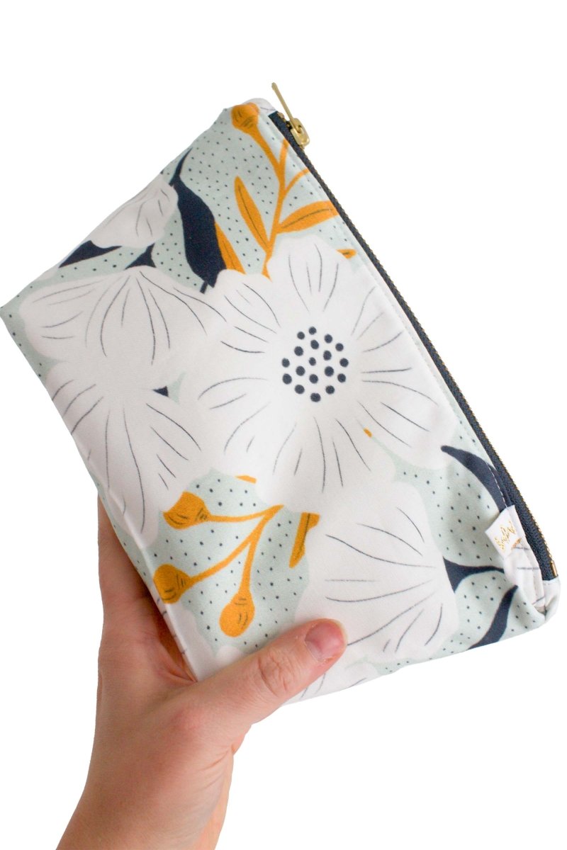 Modern Floret Mini Maxx Makeup & Toiletry Bag - Modern Makerie