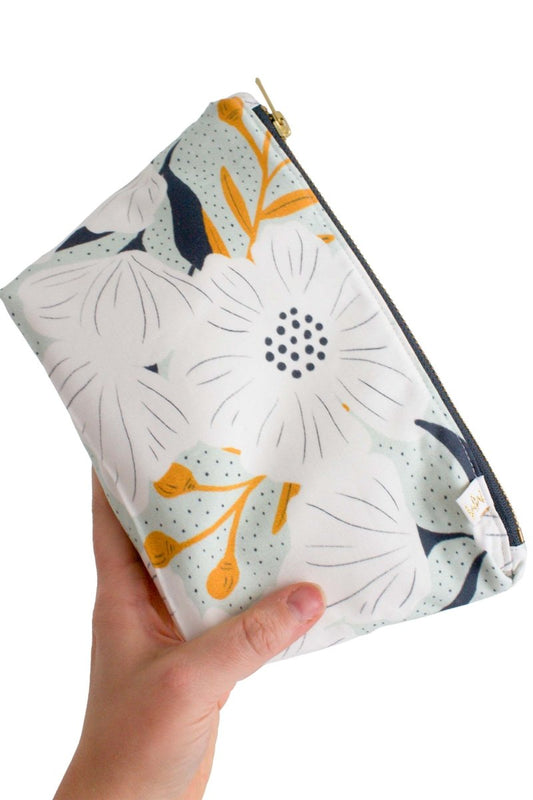 Modern Floret Mini Maxx Makeup & Toiletry Bag - Modern Makerie