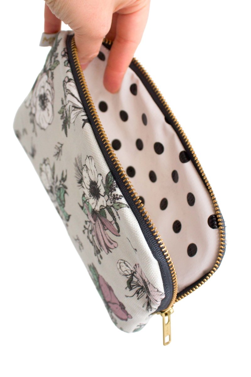 Modern Poppy Duo – Everyday+ Pouch + Everyday Pouch Set - Modern Makerie