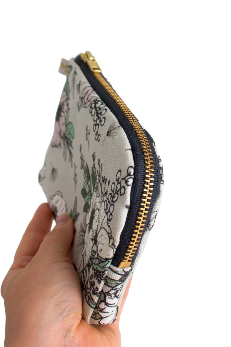 Modern Poppy Duo – Everyday+ Pouch + Everyday Pouch Set - Modern Makerie