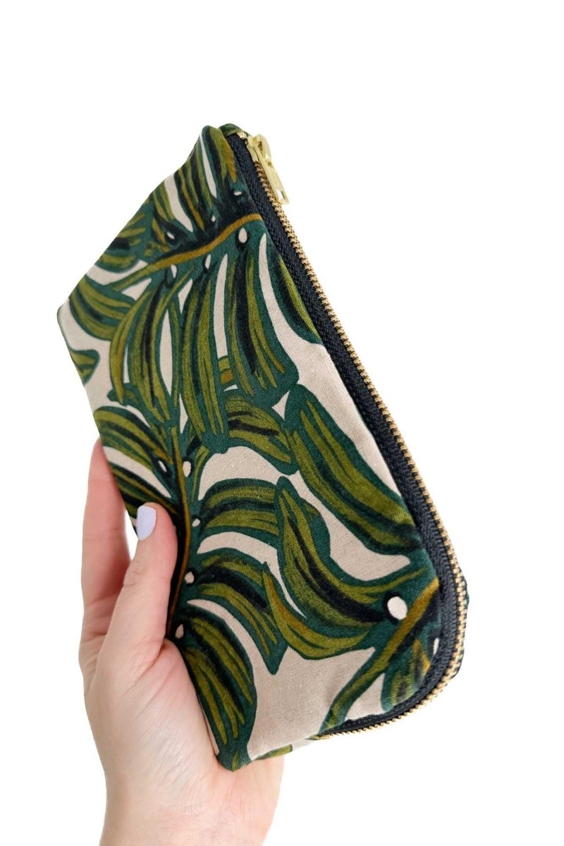 Monstera Canvas Everyday Plus Travel Pouch - Modern Makerie