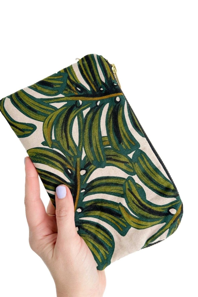 Monstera Canvas Everyday Plus Travel Pouch - Modern Makerie