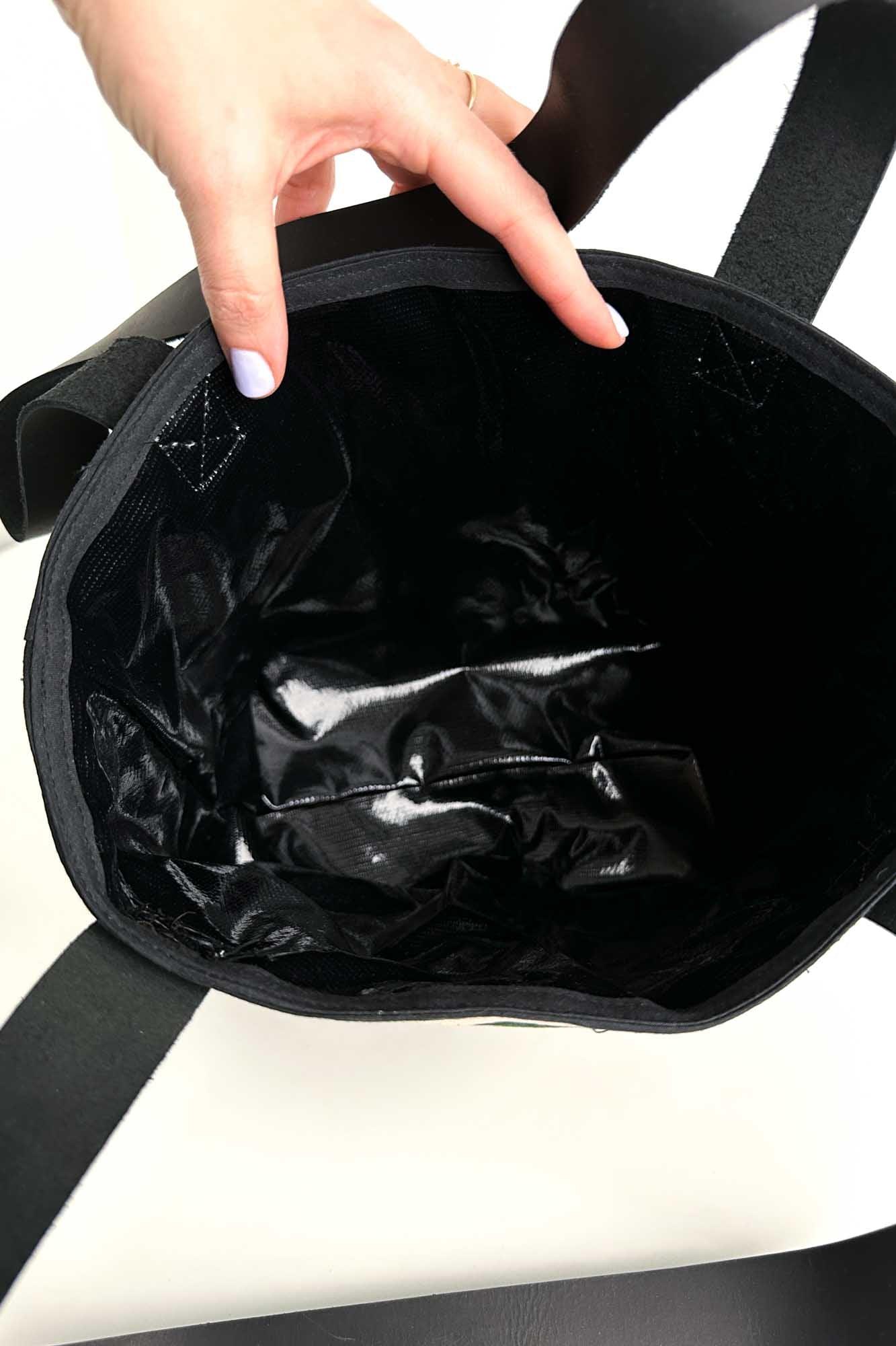 Monstera Canvas Mini Leak-proof Tote Bag - Modern Makerie
