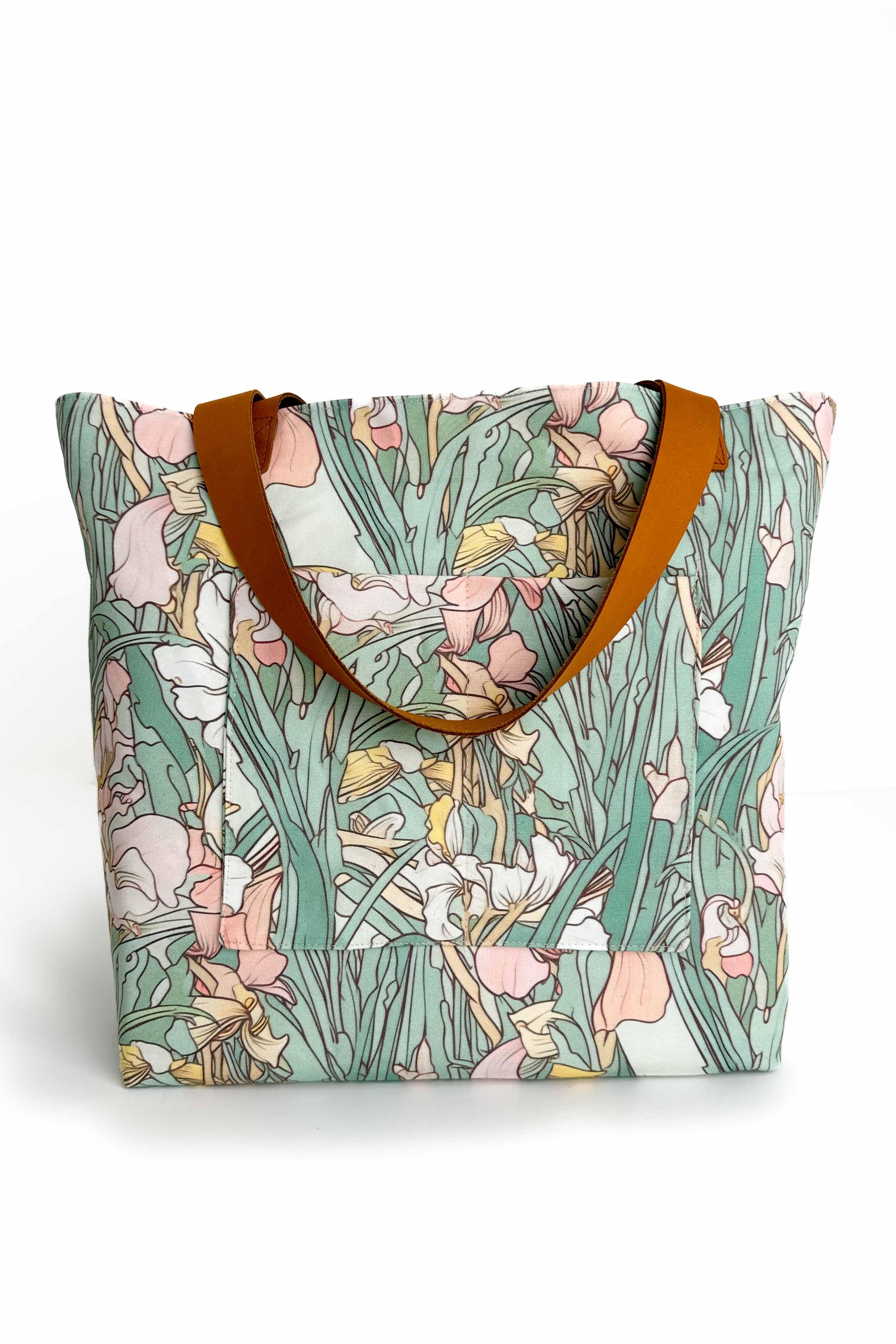 Nouveau Everyday Canvas Tote Bag READY TO SHIP - Modern Makerie