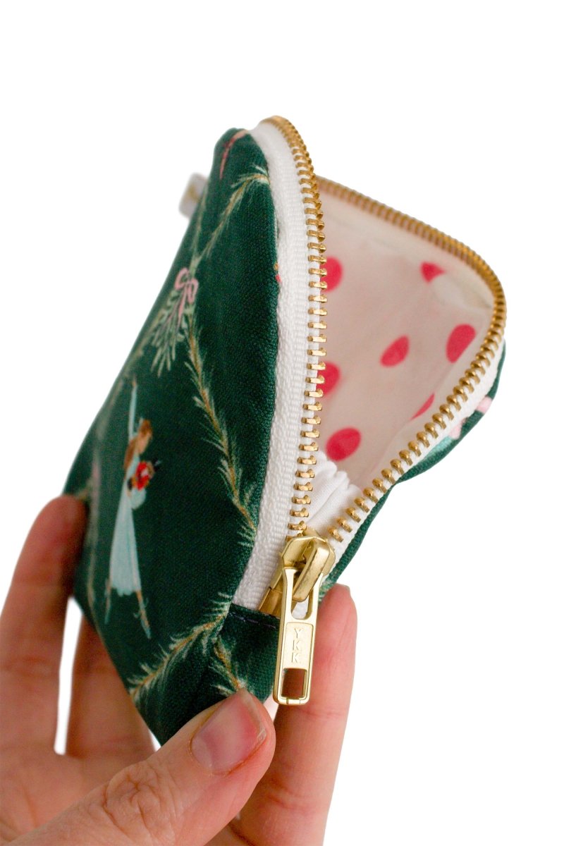 Nutcracker Mini Purse Pouch with Compartments - Modern Makerie