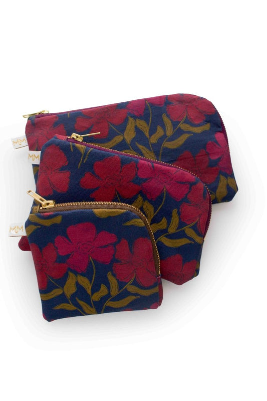 Olive Berry Flora Essentials Pouch Bundle - Modern Makerie