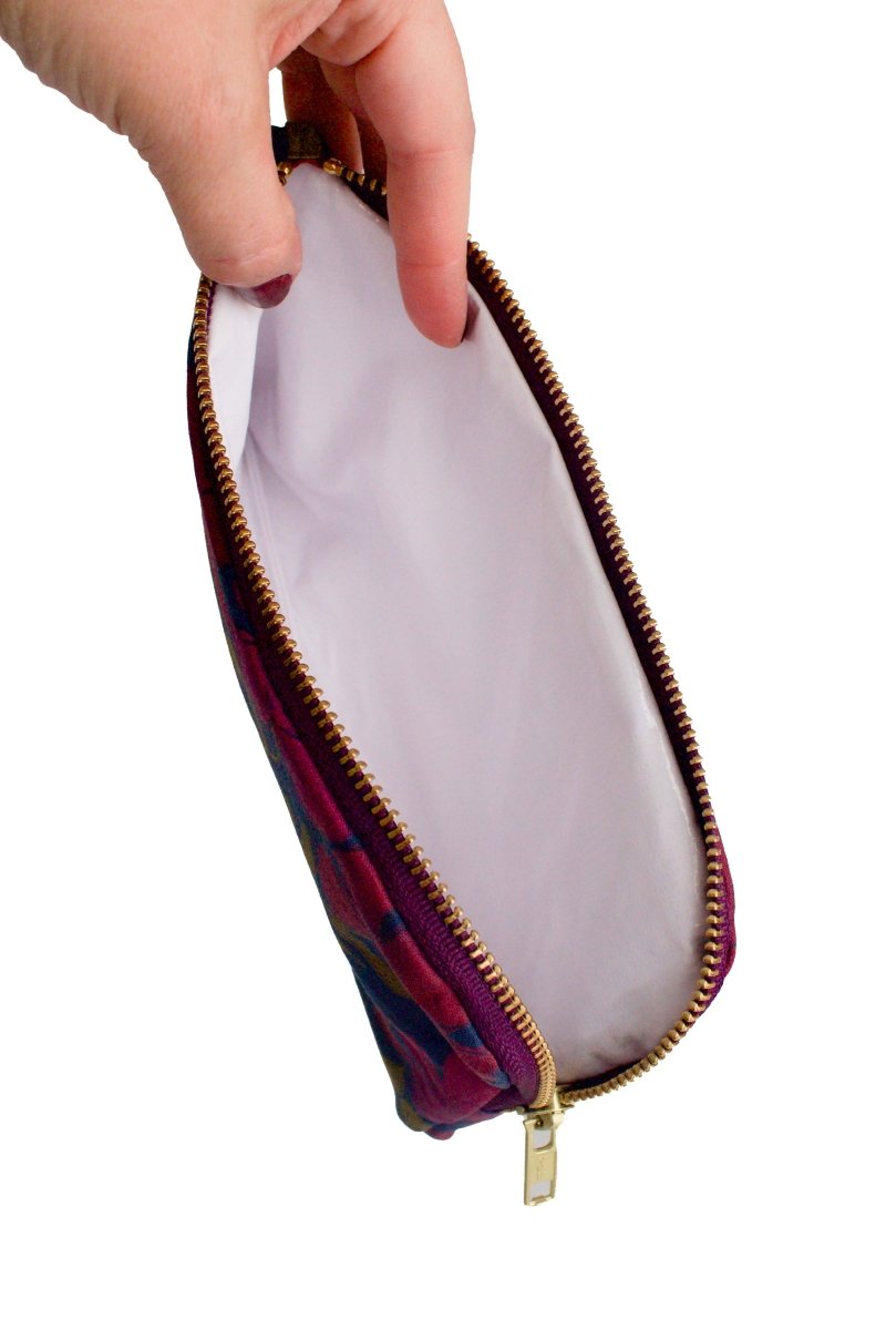 Olive Berry Flora Everyday Plus Travel Pouch - Modern Makerie