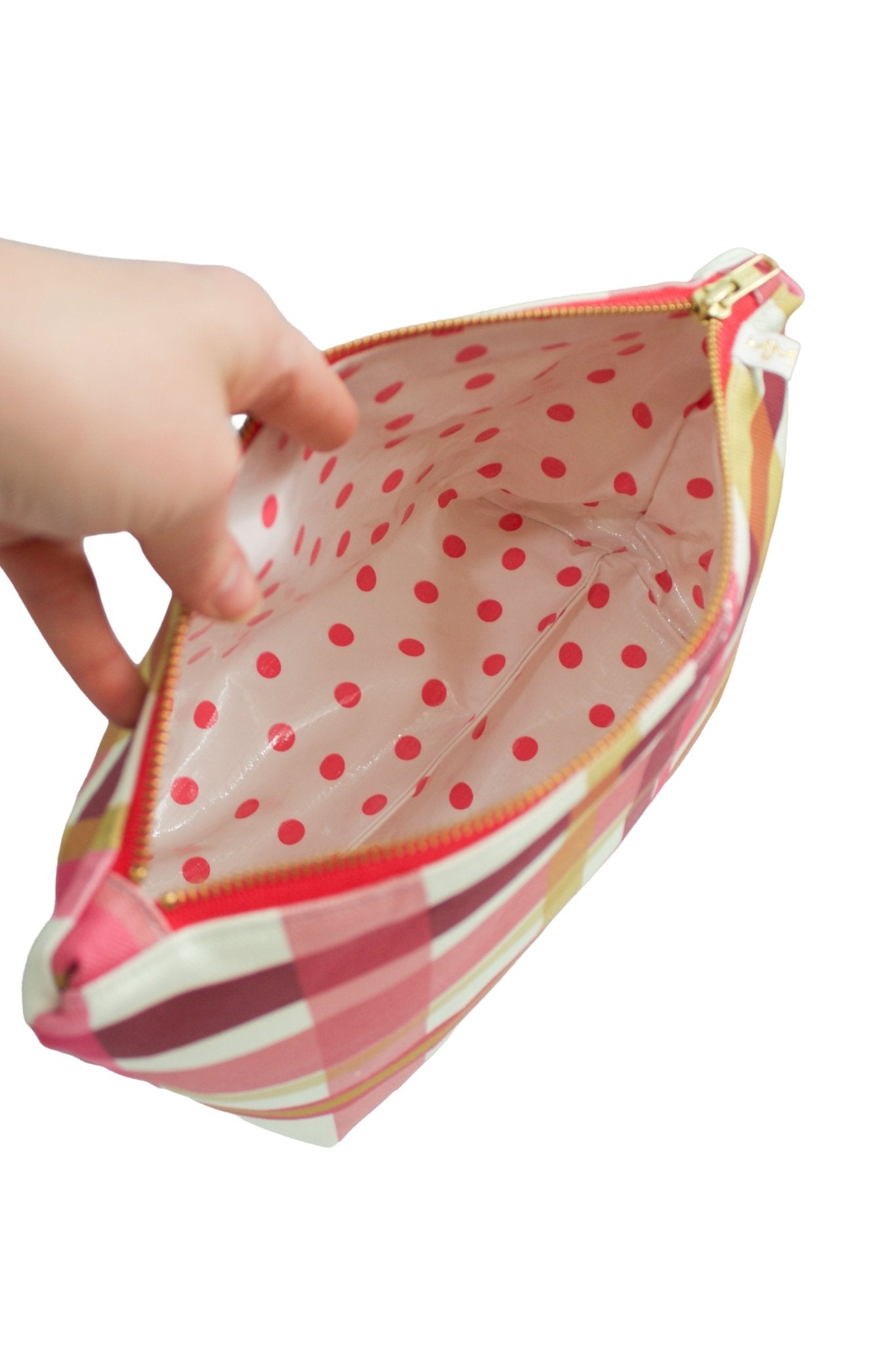 Olive Berry Flora in Cream 3pc Toiletry Bag Set - Modern Makerie