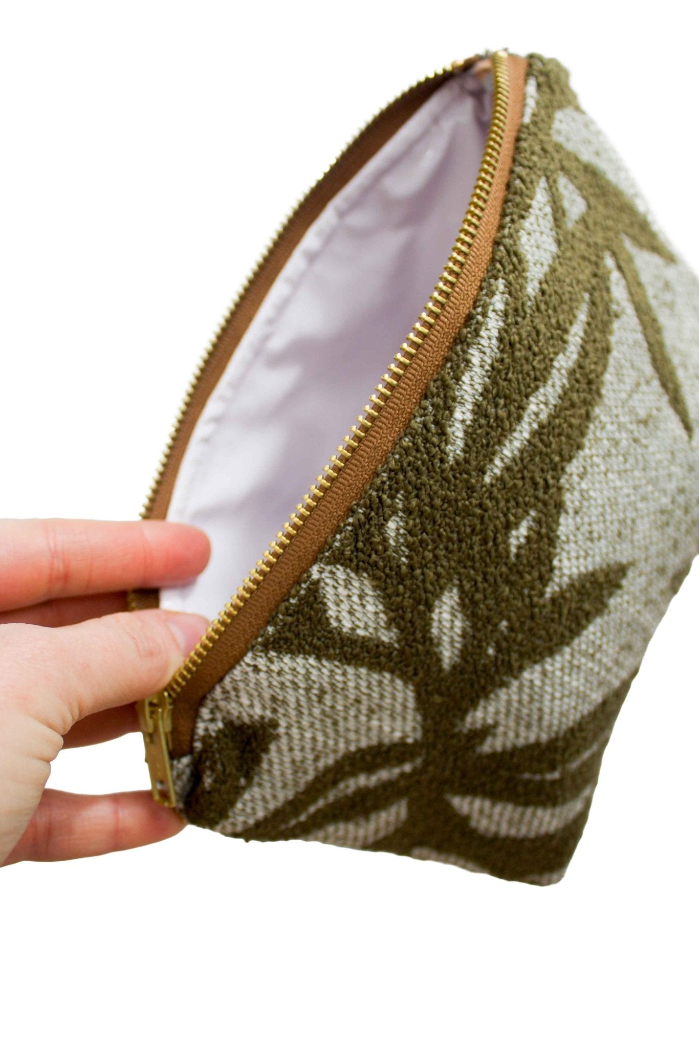 Olive Grove Upcycled Mini Maxx Toiletry Bag - Modern Makerie