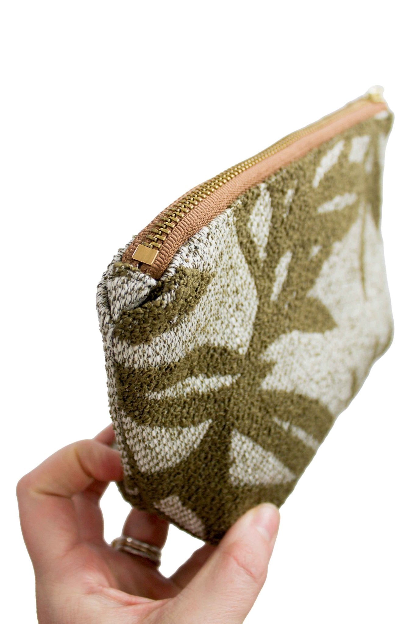 Olive Grove Upcycled Mini Maxx Toiletry Bag - Modern Makerie