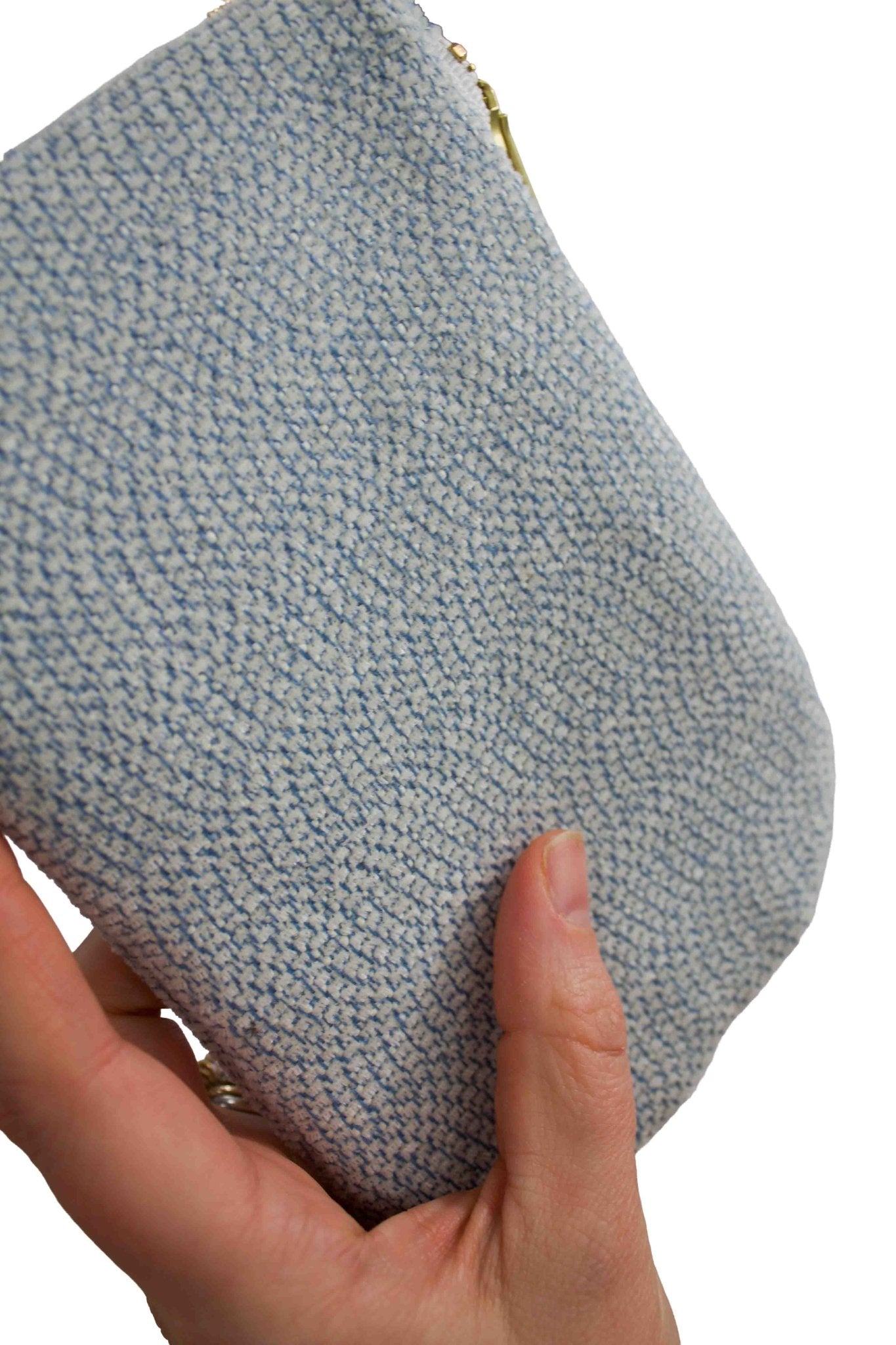 Pale Blue Heirloom Upcycled Everyday Bag - Modern Makerie