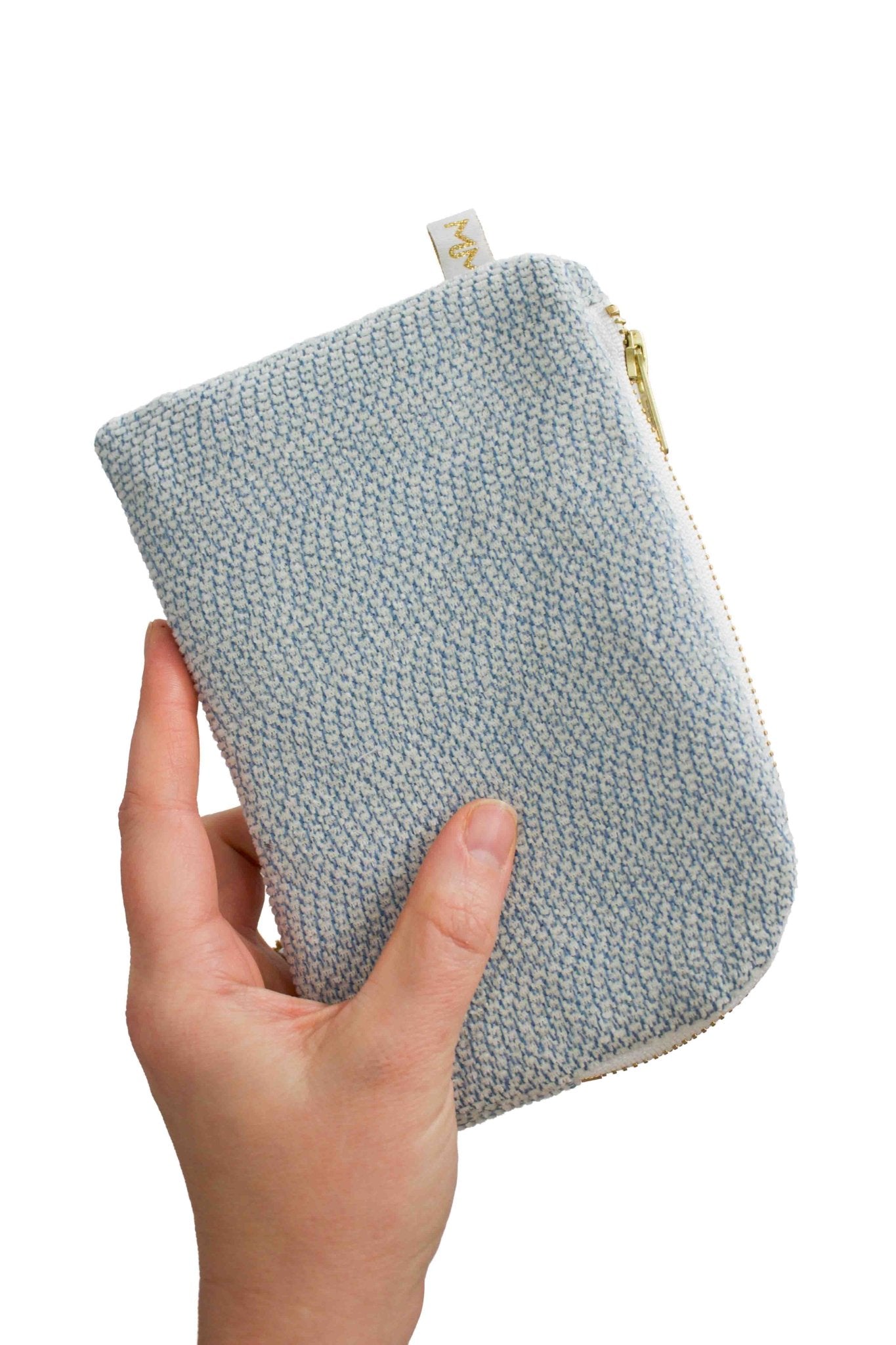 Pale Blue Heirloom Upcycled Everyday Bag - Modern Makerie