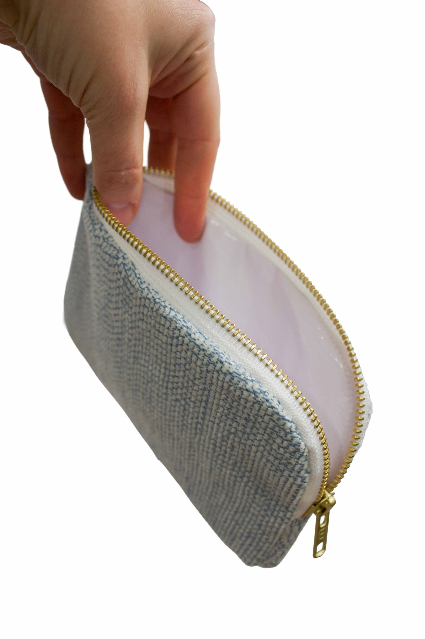 Pale Blue Heirloom Upcycled Everyday Bag - Modern Makerie