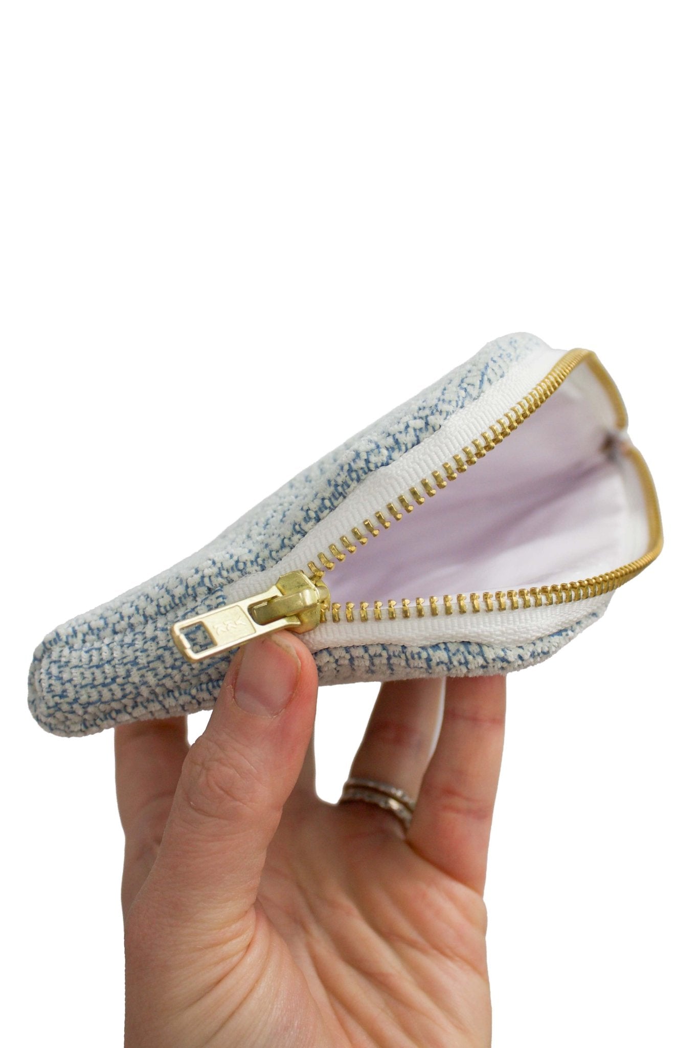 Pale Blue Heirloom Upcycled Everyday Bag - Modern Makerie