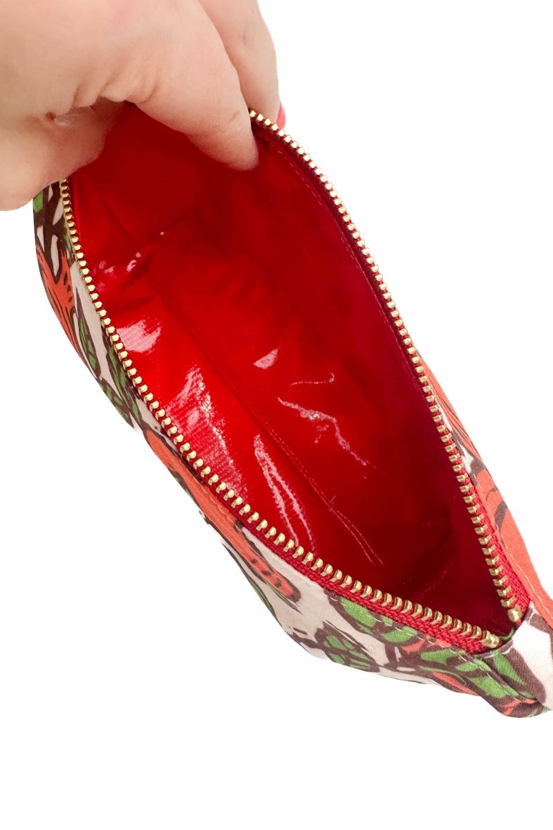 Pomegranate Mini Maxx Cosmetic Bag - Modern Makerie