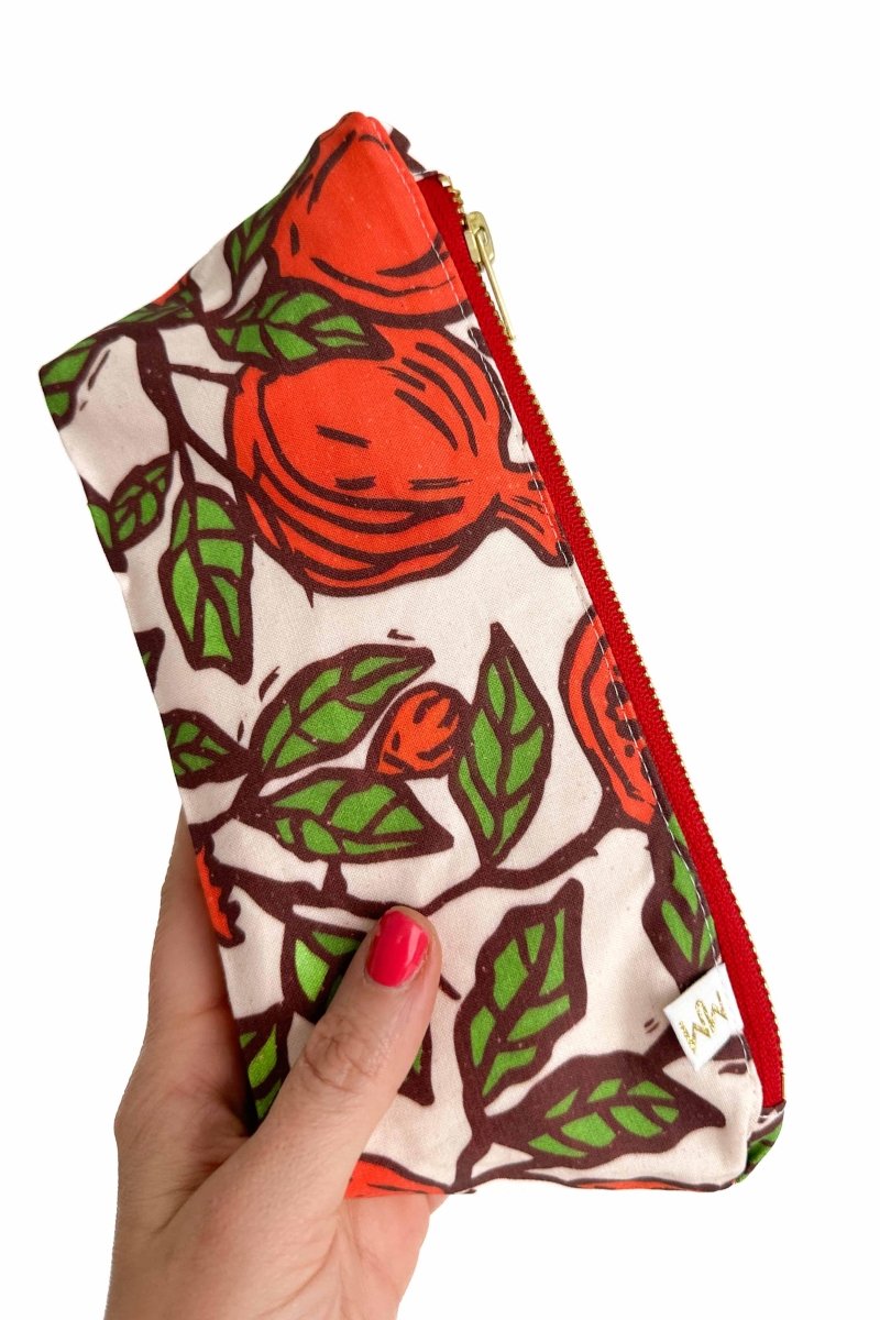 Pomegranate Stash Toiletry Bag - Modern Makerie