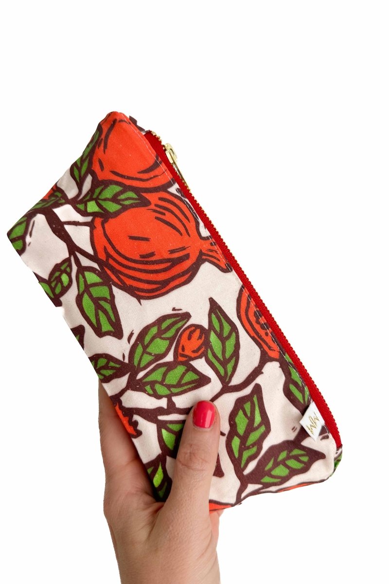 Pomegranate Stash Toiletry Bag - Modern Makerie