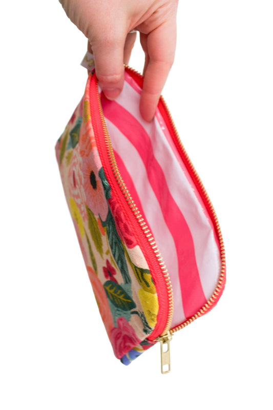 Primrose Garden 3pc Pouch Set - Modern Makerie