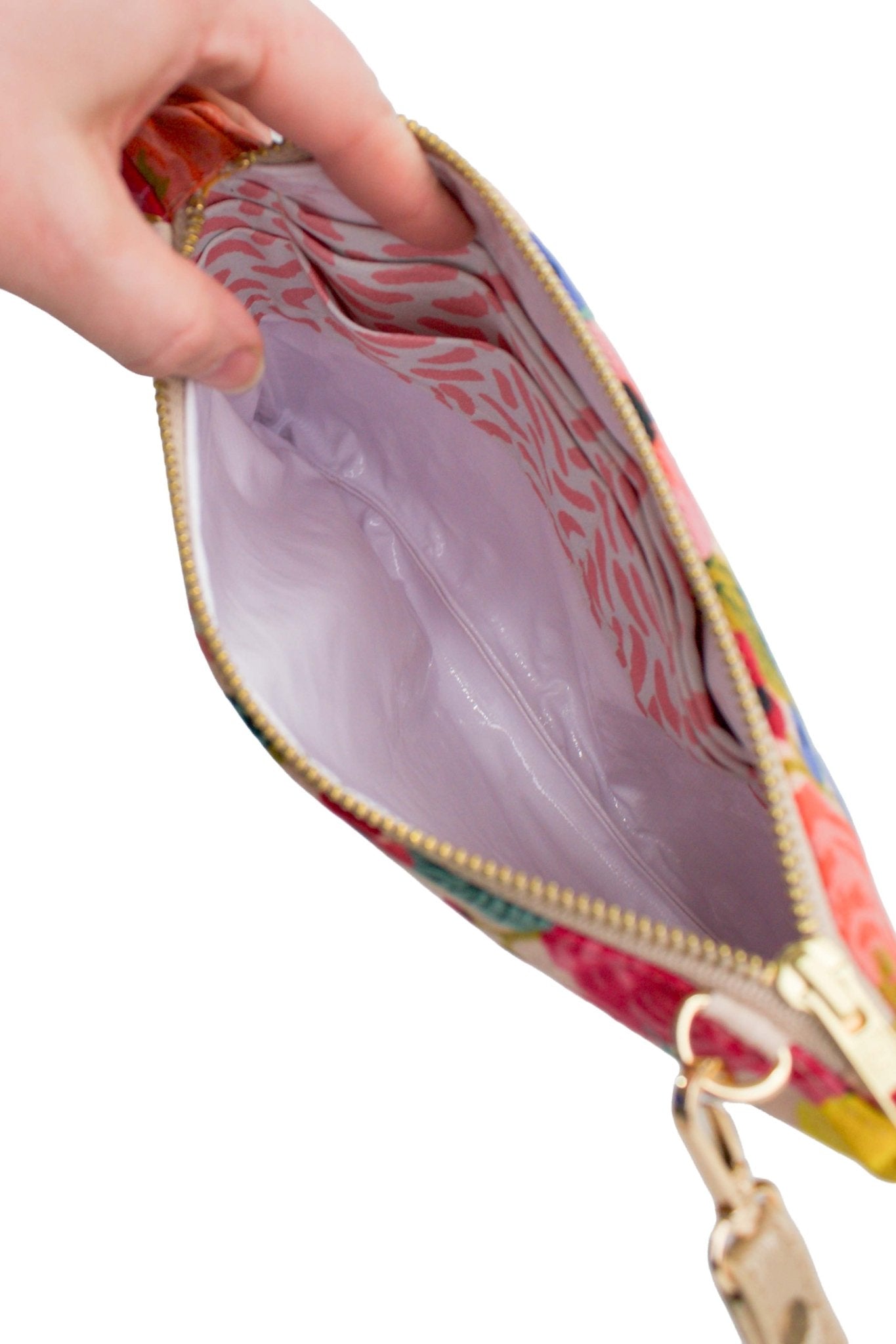 Primrose Garden Canvas Convertible Crossbody Wristlet+ XL - Modern Makerie