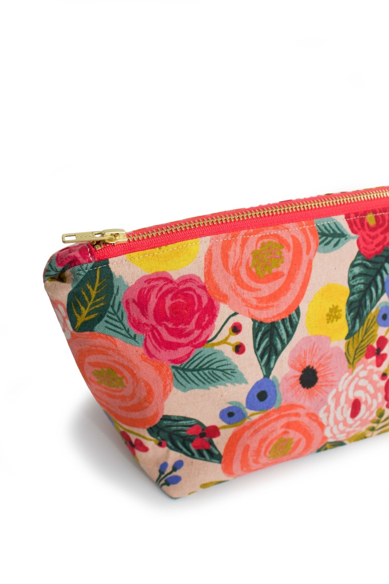 Primrose Garden Canvas Maxx Makeup & Toiletry Bag - Modern Makerie