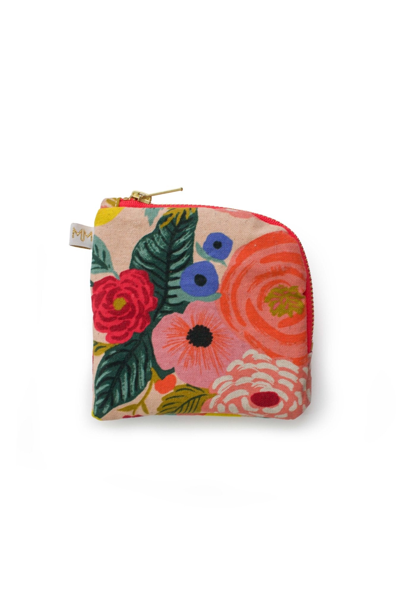 Primrose Garden Canvas Mini Essential Oil Pouch with Compartments - Modern Makerie