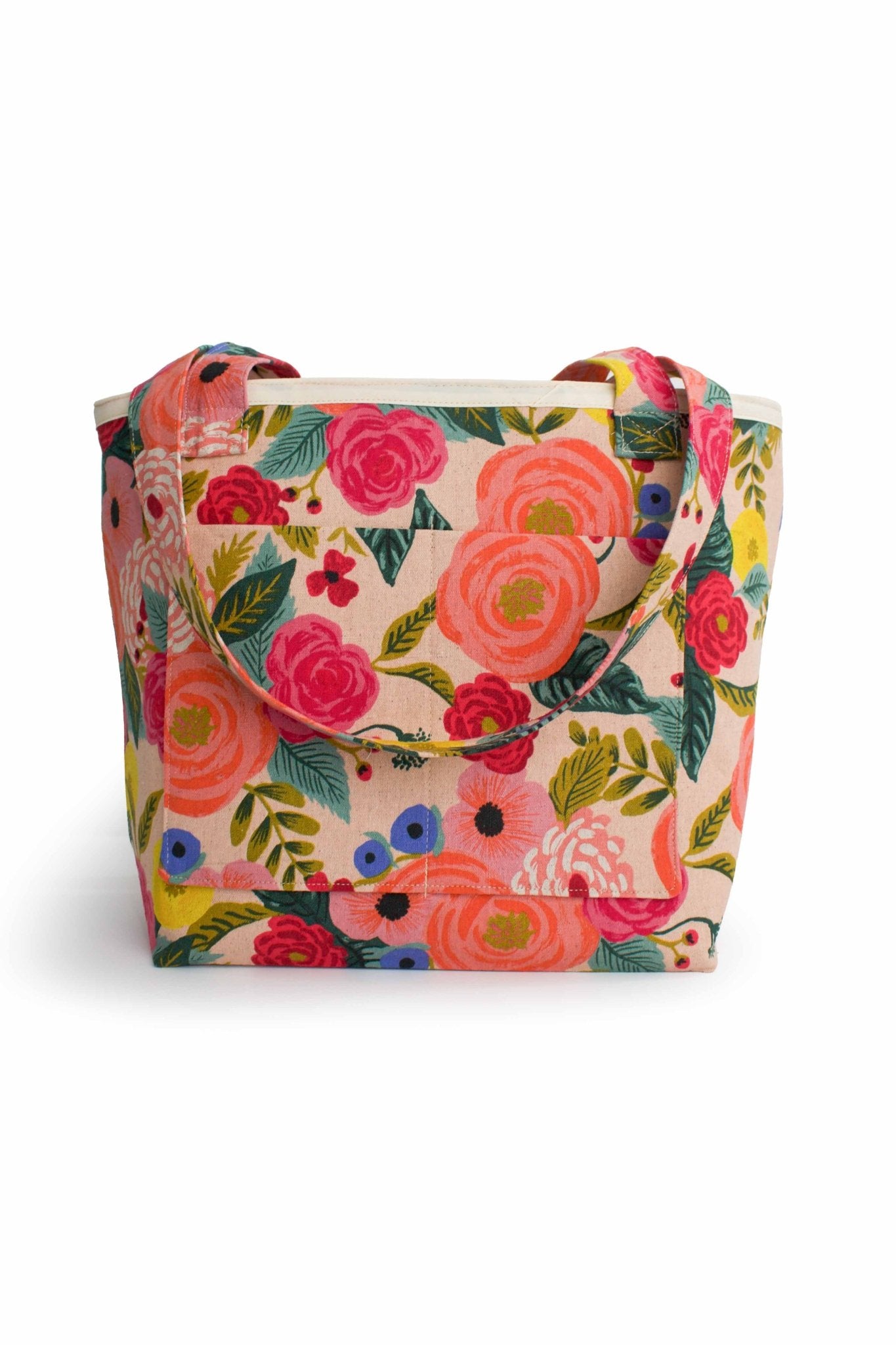 Primrose Garden Canvas Mini Leak - proof Tote Bag - Modern Makerie