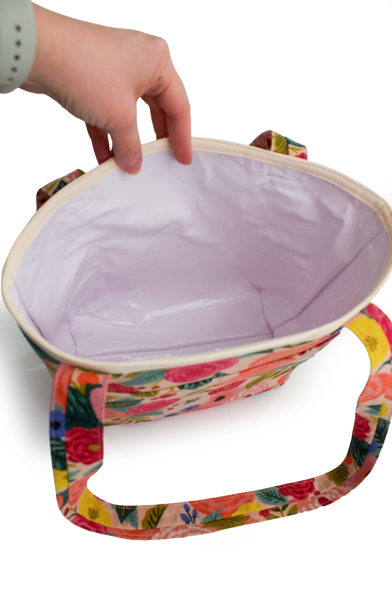 Primrose Garden Canvas Mini Leak - proof Tote Bag - Modern Makerie