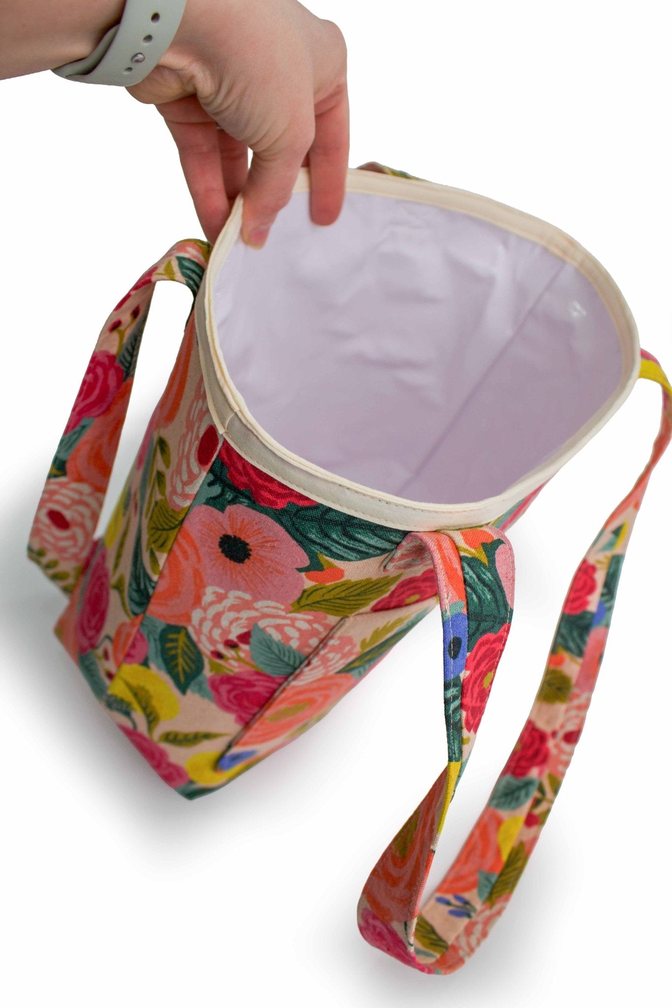 Primrose Garden Canvas Mini Leak - proof Tote Bag - Modern Makerie