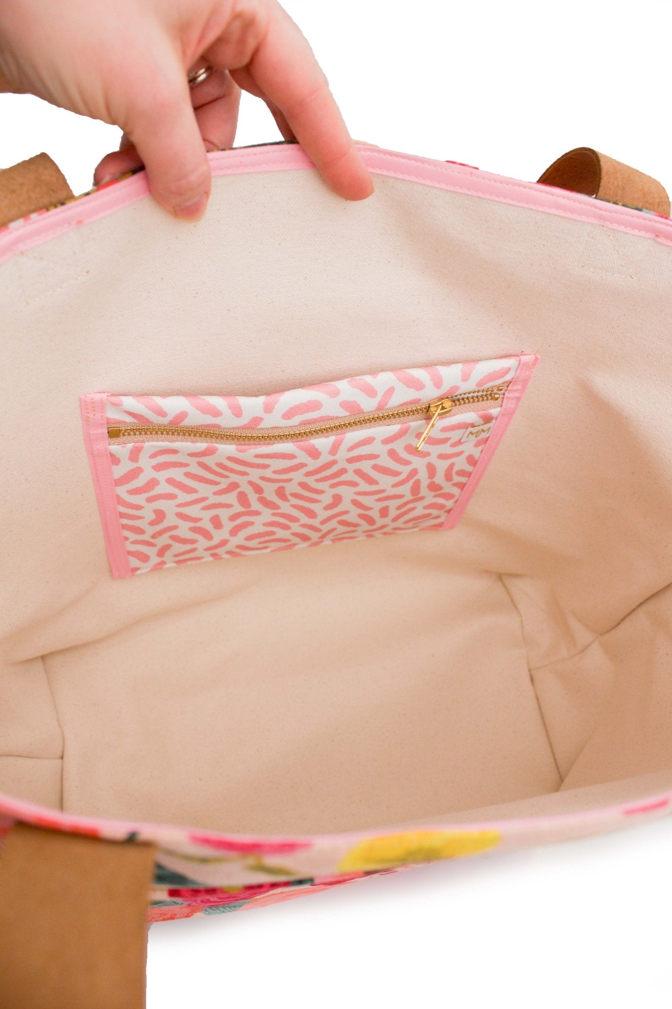 Primrose Garden Everyday Canvas Tote Bag - Modern Makerie