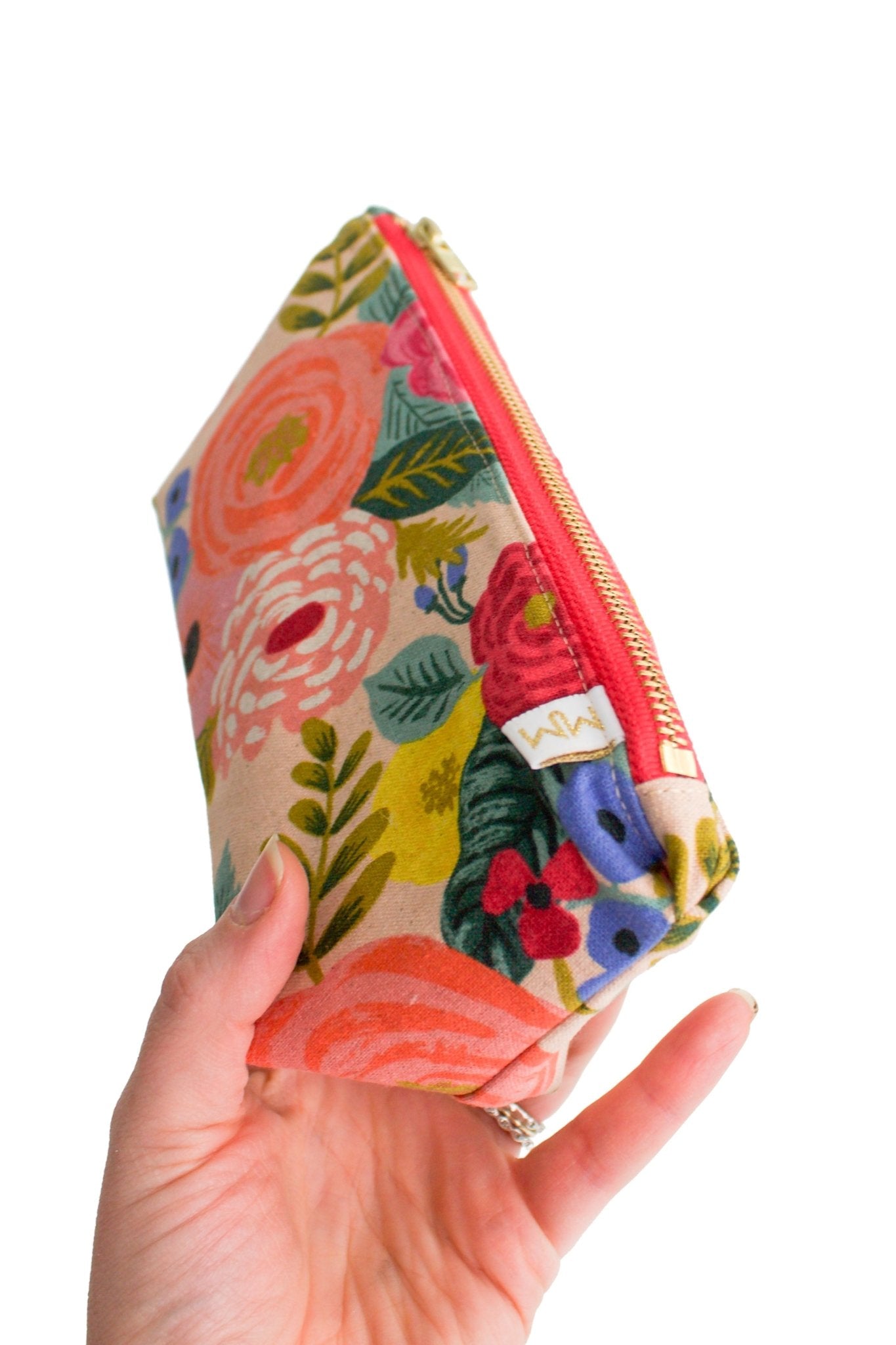 Primrose Garden Stash Makeup Bag & Travel Pouch - Modern Makerie