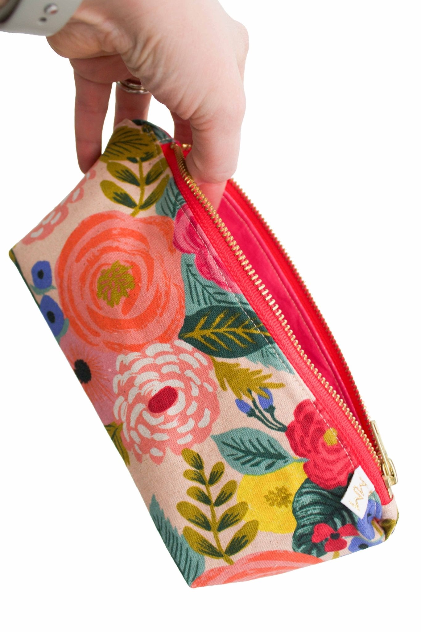 Primrose Garden Stash Makeup Bag & Travel Pouch - Modern Makerie