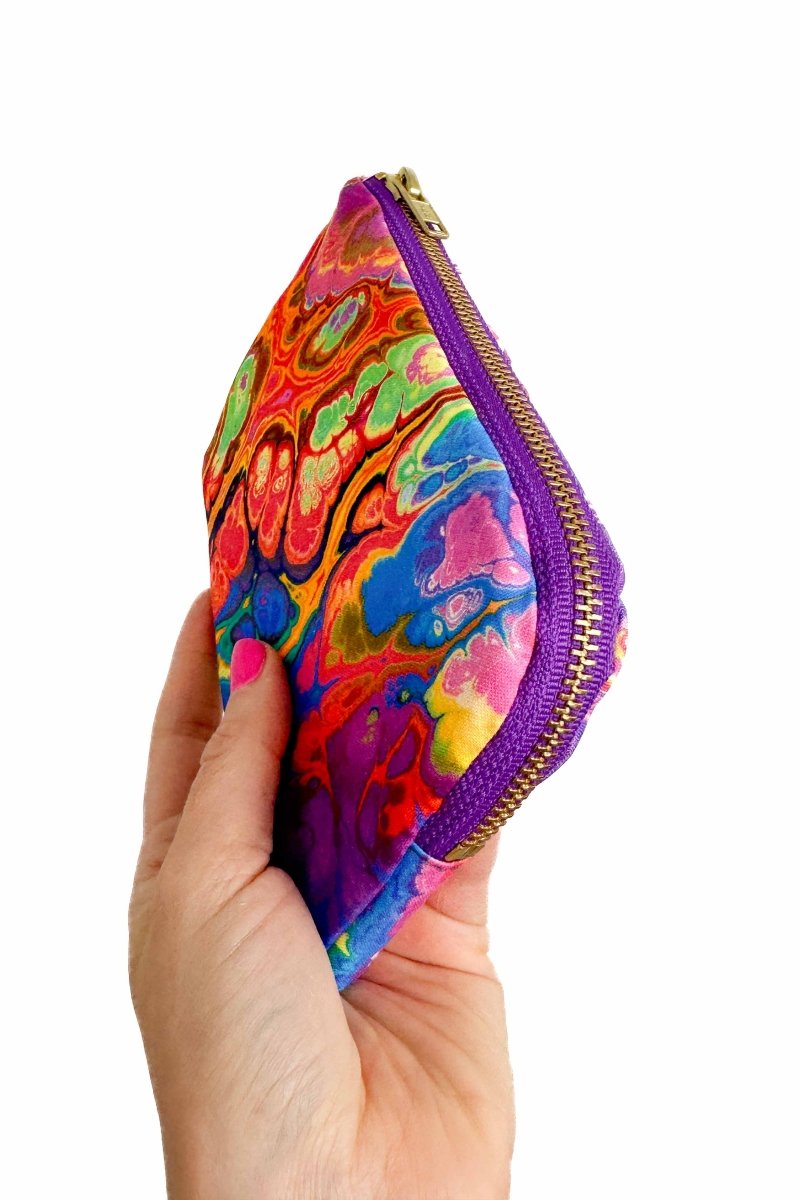 Rainbow Acid Everyday Travel Pouch - Modern Makerie