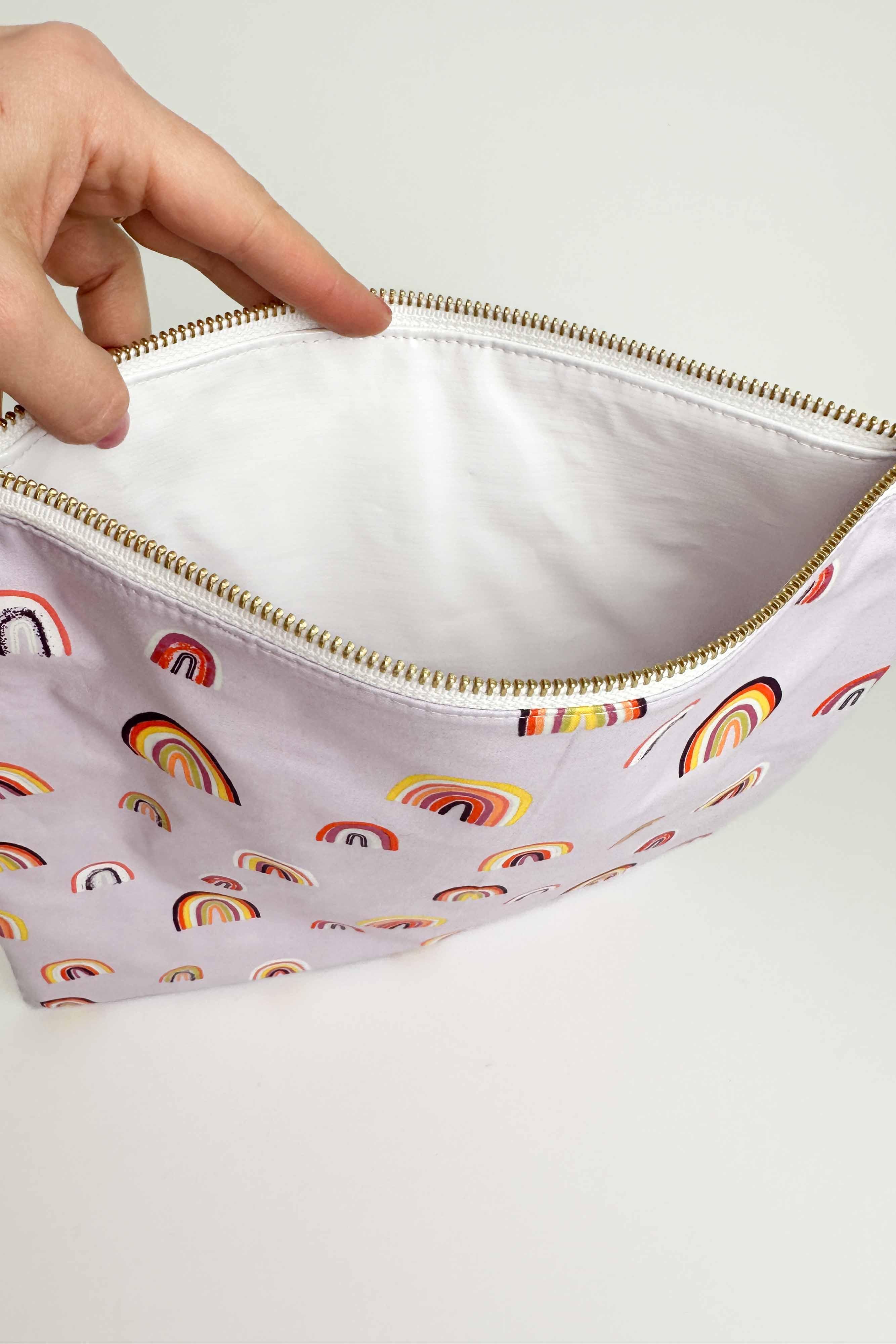 Rainbow Dreams Large Wet Bag READY TO SHIP - Modern Makerie