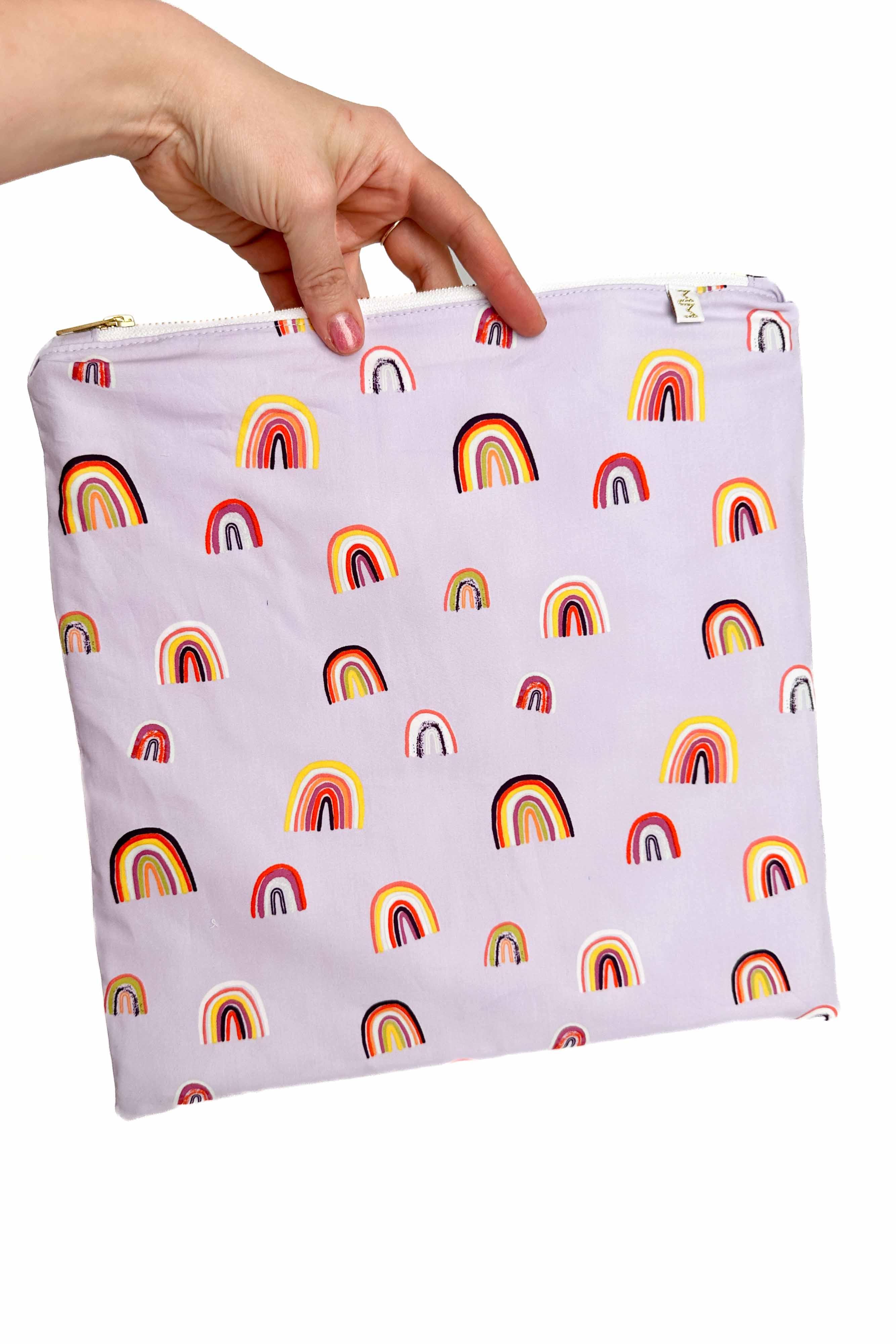 Rainbow Dreams Large Wet Bag READY TO SHIP - Modern Makerie