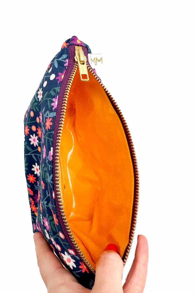 Retro Daisy Mini Maxx Cosmetic Bag - Modern Makerie