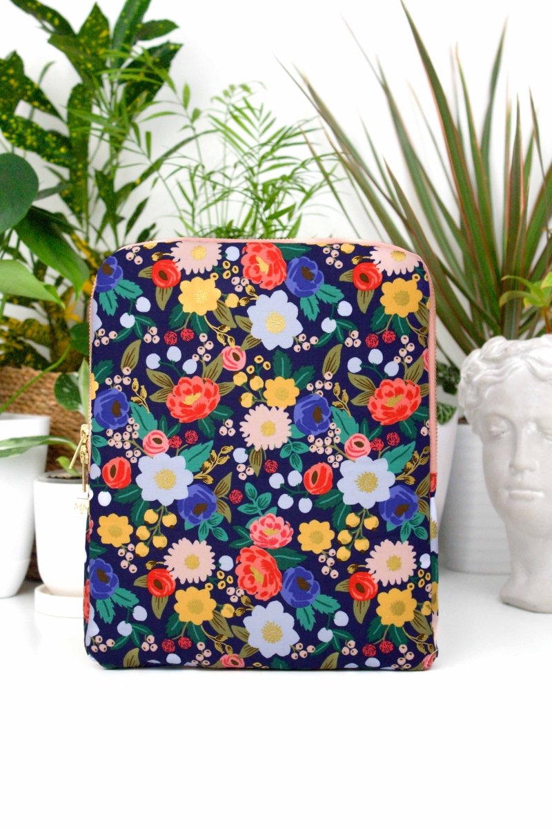 Rifle Paper Co. Vintage Garden 11" iPad Sleeve and Slim Accessory Bag Bundle - Modern Makerie