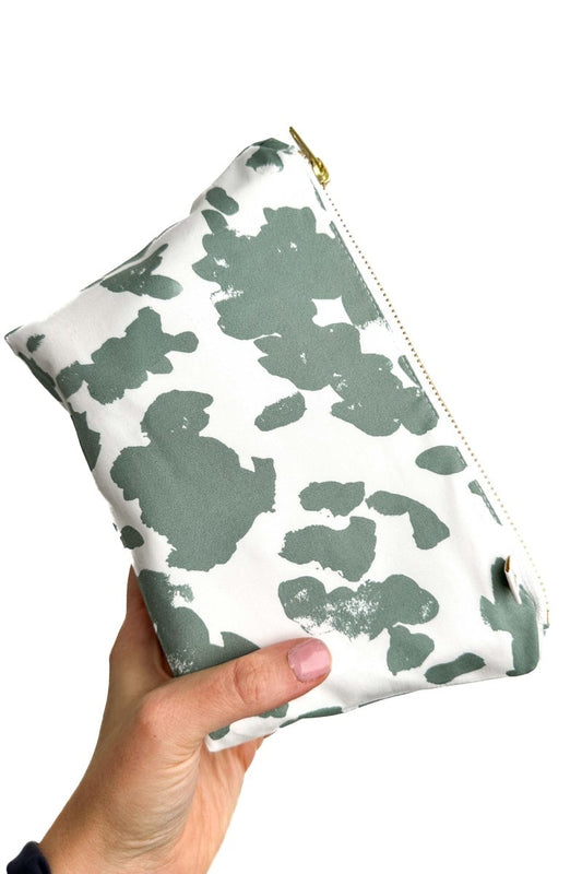 Sage Abstract Mini Maxx Toiletry Bag - Modern Makerie