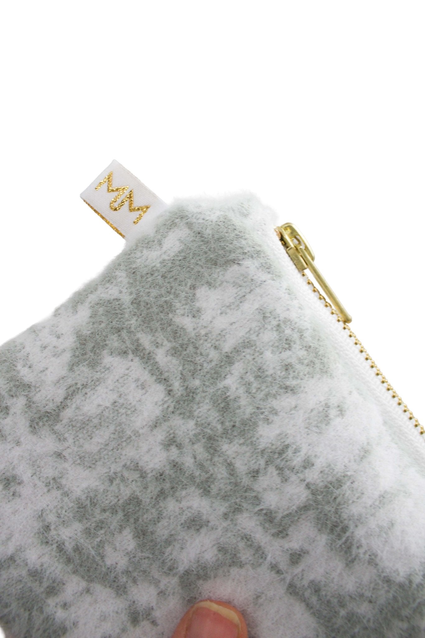 Sage Fuzzy Upcycled Everyday Bag - Modern Makerie