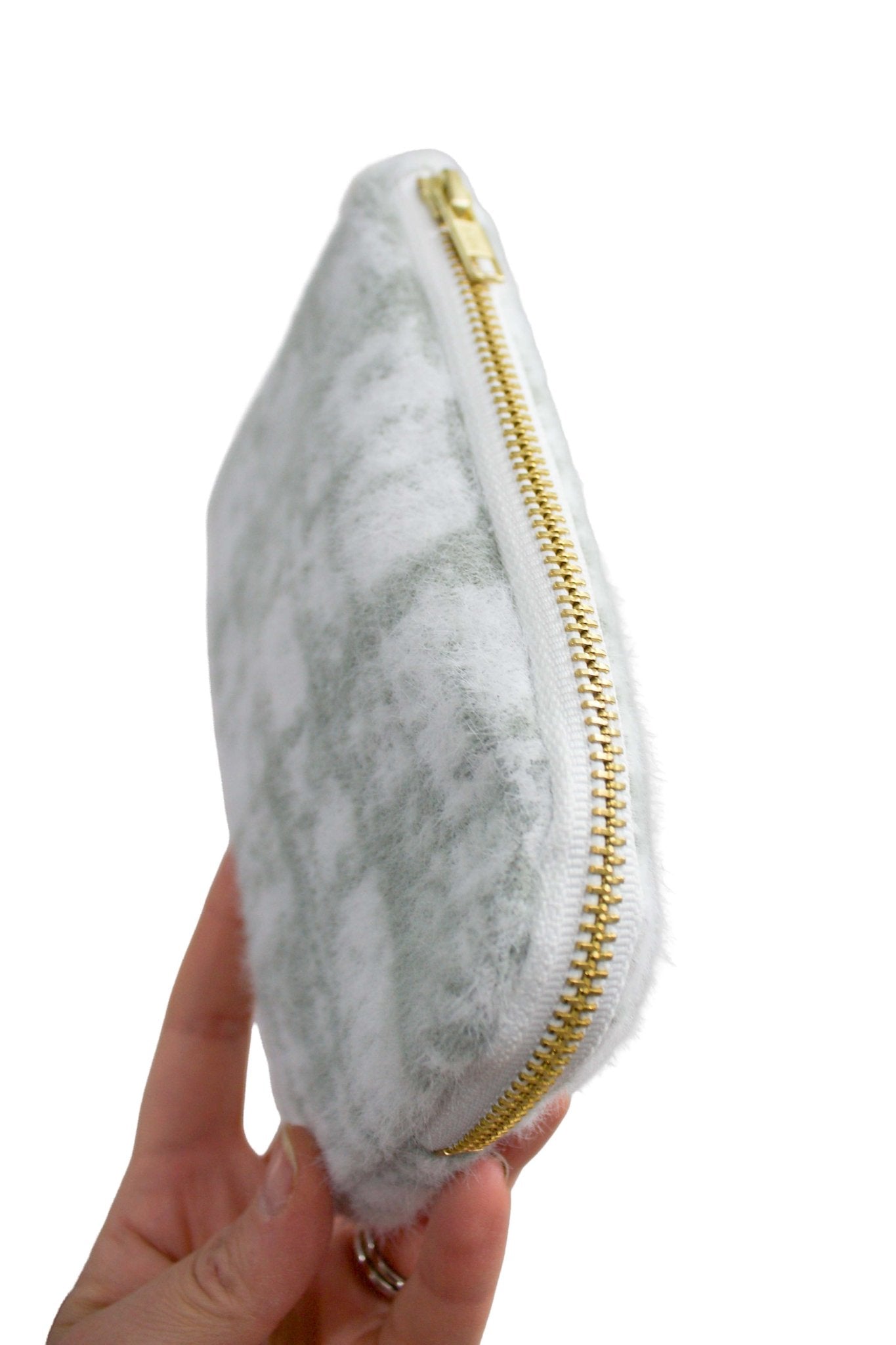 Sage Fuzzy Upcycled Everyday Bag - Modern Makerie