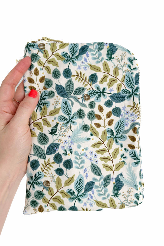 Sage Garden Everyday Diaper Pouch READY TO SHIP - Modern Makerie