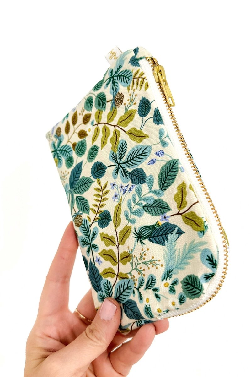 Sage Garden Everyday Essentials & Makeup Pouch - Modern Makerie